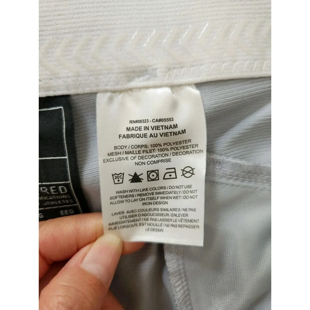 Nike Dr-Fit Team Engineered Men's Baseball Pants‎ Grey XXL Swoosh Logo NEW